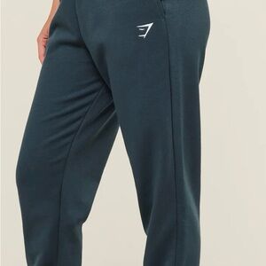Gymshark Women's Teal-Blue Track Joggers